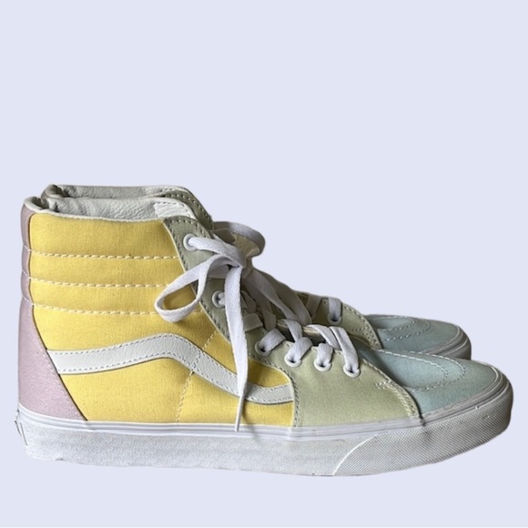 VANS SK8-Hi sneakers in pastel color block Mens 9.5 Women’s 11 - Picture 3 of 16